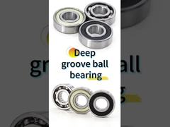 6204 Chrom Steel Deep Groove Ball Bearing 20x47x14mm