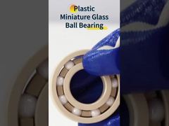 6205 Vòng đệm nhựa PEEK Races Giữ với ZrO2 Balls Deep Groove Ball Bearings 25x52x15 mm