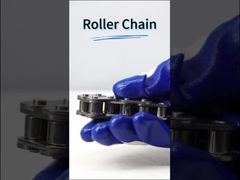 Xích con lăn bước 25.4mm bằng thép không gỉ C2040 chống ăn mòn dùng trong công nghiệp băng tải