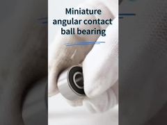 30/7 2RS Miniature Angular Contact Ball Bearing 7x19x10 mm for Compact Precision Equipmen