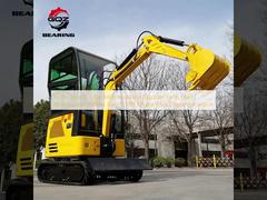 R319 Trung Quốc 1 tấn Mini Excavator Nhà cung cấp Trang trại sử dụng Miniexcavadora EPA Euro 5 EPA Động cơ Mini Digger Excavator