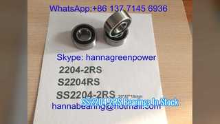 Vòng bi tự điều chỉnh bằng thép không gỉ SS2204 2RS
