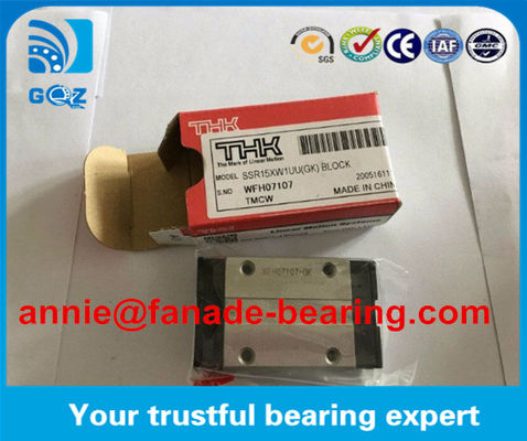 Mua THK SSR series đường ray tuyến tính và khối cho máy CNC SSR15XW1UU đường dẫn tuyến tính khối THK SSR15XW1GG sản xuất trực tuyến