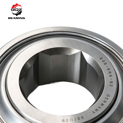 Mua Ổ bi chèn cầu khóa lệch GQZ UEL206-104 D1W3, Ổ bi chống bụi hai lỗ mỡ D1W3 cho máy nông nghiệp và băng tải sản xuất trực tuyến