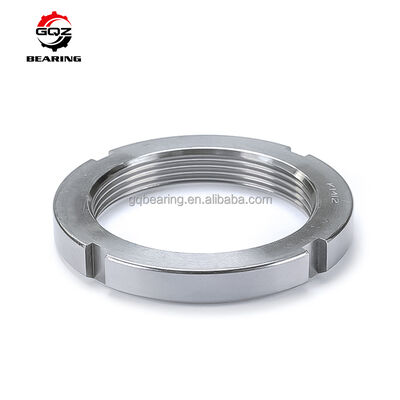 Mua Thương hiệu Trung Quốc Đai ốc khóa KM12 Đai ốc khóa thép 60x80x11mm M60x2 Chất liệu thép bền sản xuất trực tuyến