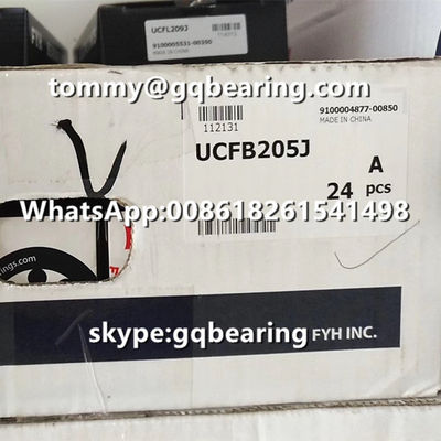 Mua Vật liệu Sắt đúc FYH UCFB205J 3-bolt Flanged Pillow Block Ball Bearing UCFB205 sản xuất trực tuyến