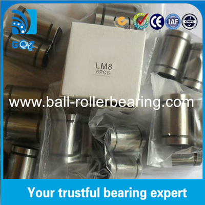 1 / 2 Inch Shaft Động tuyến LMB8UU Động tuyến vòng bi quả bóng