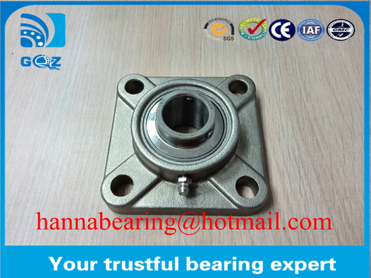 Độ bền lâu dài Bốn Bolt Flanged Housing SSUCF203 Gối khối 17x86x33.3mm