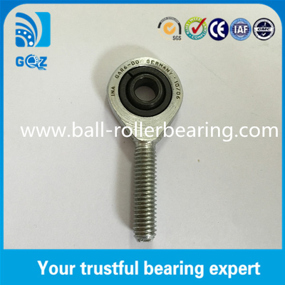 GAR6-DO Rod End Spherical Plain Bearing tùy chỉnh với chiều dài sợi tay phải 46,5mm