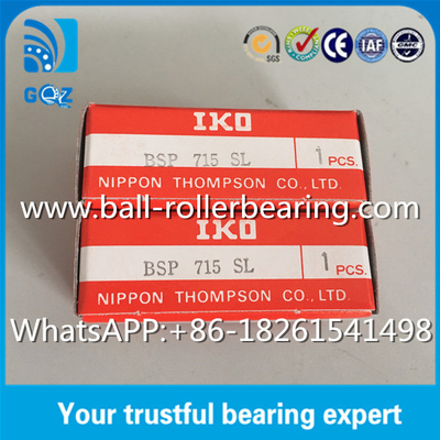 Thép không gỉ IKO Miniature Linear Ball Bearing Hướng dẫn tuyến tính BSP715SL