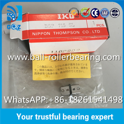 Thép không gỉ IKO Miniature Linear Ball Bearing Hướng dẫn tuyến tính BSP715SL