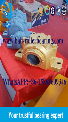 Màu vàng xanh SD Split Plummer Block Bearings Housing SD648 / 350 Kg