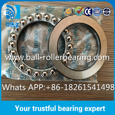 Đang xích bóng thép một chiều 51112 Đang cuộn cao độ chính xác 60 * 85 * 17mm