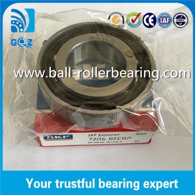 OD62mm SKF P0 Xét chính xác góc tiếp xúc vòng bi 7206BECBP 30 * 62 * 16mm