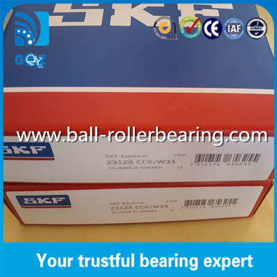 10112 Taper Hole Steel Cage Spherical Roller Bearing SKF 23128CCK/W33