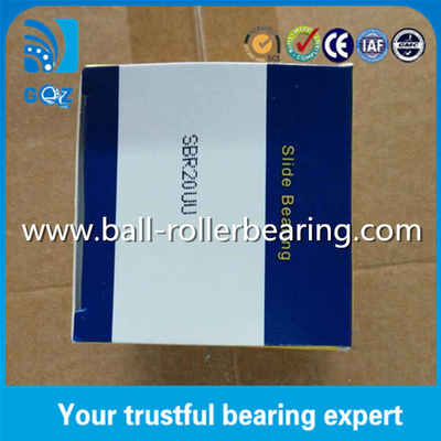 Đường kính trục 20mm Aluminum Alloy Linear Block SBR20UU Đơn vị trượt chuyển động tuyến tính