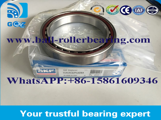 Độ chính xác cao P0 xích góc vòng bi bóng 71919CD / P4ADBA