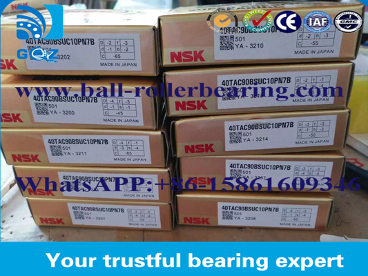 Vòng vít hai góc tiếp xúc với vòng bi công nghiệp 40TAC90BSUC10PN7B