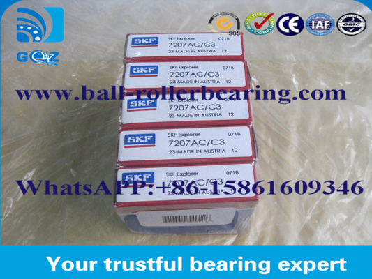 Đường đệm bóng liên lạc góc đơn hàng 7207AC C3 / V1 V2 V3 Mức rung