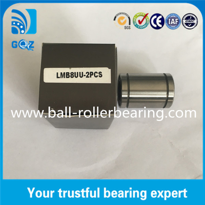 1/2 inch axle dia Linear Motion Bearings với vật liệu thép Chrome LMB8UU