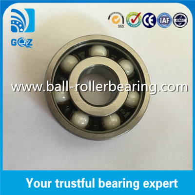 C3 Khả năng thoát Polyamide cage 6302 Giao hợp Xem vòng bi ZrO2 Ceramic Balls 6302 TNH/HC5C3