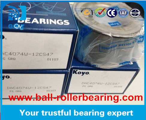 koyo DAC Automotive Bearings, vòng bi quả bóng quang hai hàng DAC4074W-3 cho toyota corolla 90363-40066 DAC4074W-3