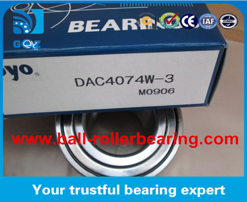 koyo DAC Automotive Bearings, vòng bi quả bóng quang hai hàng DAC4074W-3 cho toyota corolla 90363-40066 DAC4074W-3