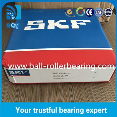 Steel Cage SKF C2222K Carb Toroidal Roller Bearing với 1: 12 Taper Bore