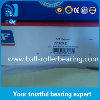 Loại E Cage Spherical Industrial Roller Bearings Load Heavy Reinforced SKF 22320