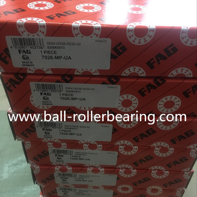 UA Axial Clearance Bronze Cage Angle Contact Ball Bearing 7026-MP-UA