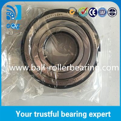 Vòng đệm hình quả bóng đá kim loại SKF 6307-2ZNR với vòng snap