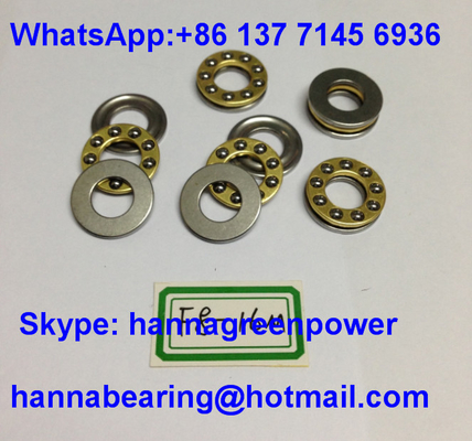 F10-18M Lớp lồng đồng Miniature Thrust Ball Bearing với rãnh 10x18x5.5mm