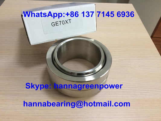 GE70XT Thép không gỉ vòng bi hình tròn GE70XT/X vòng bi trượt 70 * 105 * 49 mm
