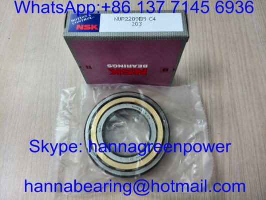 NUP2209EMC4 Vàng lồng trụ vòng bi NUP2209 C4 độ rảnh Bearng 45x85x23mm