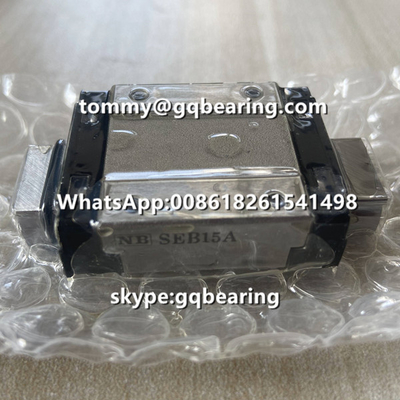 NB SEB15A Miniature Slide Nippon SEB15AUU Vật liệu tiêu chuẩn Precision Linear Block
