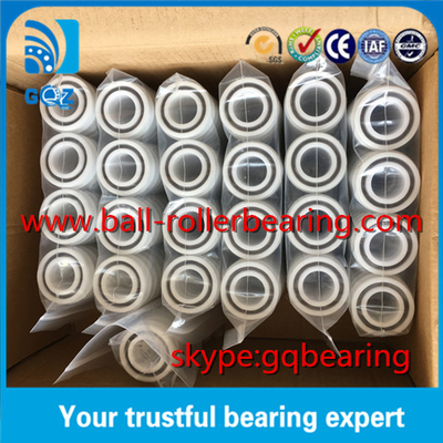 F6005 POM Vỏ nhựa Flange Deep Groove Ceramic Ball Bearings 25*47*12mm
