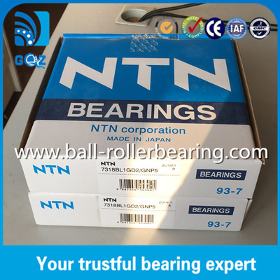 P5 Hộp đồng chính xác NTN 7318BL1GD2/GNP5 Xương đệm bóng tiếp xúc góc