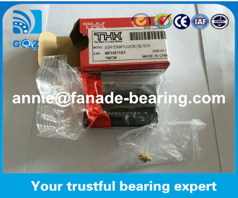 THK SSR series đường ray tuyến tính và khối cho máy CNC SSR15XW1UU đường dẫn tuyến tính khối THK SSR15XW1GG