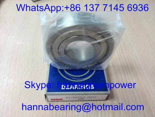 62/32-2Z / 62/32-2RS / 62-32-ZZ Chất đệm ô tô tốc độ cao kín Chất đệm rãnh sâu 32 * 65 * 17mm