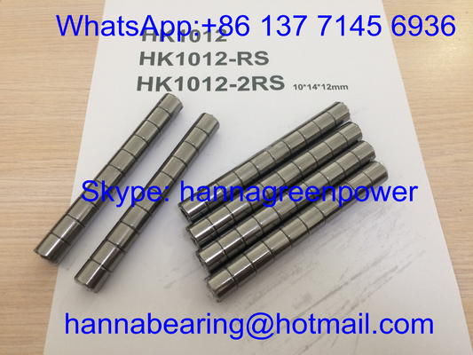 HK101412 / HK1012 / HK1012-RS / HK1012-2RS Xét Cup Needle Roller Bearing với niêm phong 10 * 14 * 12mm
