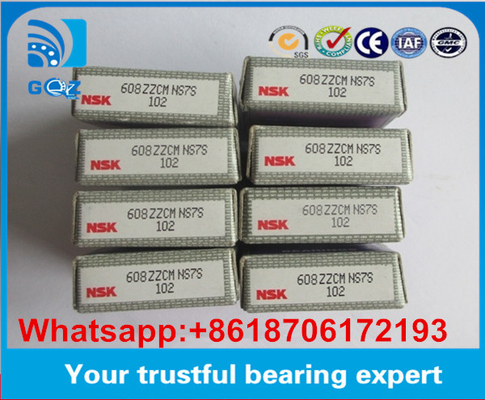 NSK 608ZZ C3 Lối xích ô tô NSK 608ZZ Bao bì ống 608ZZCM NS7S Kích thước 8 * 22 * 7 mm