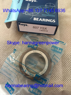 607YSX Vòng xoắn trụ chuông nylon vòng bi đặc 607YSX-11-17 cho hộp số 19 * 33.9 * 11 mm