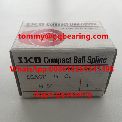 Thép LSAGF25C1HS2 Liniar Ball Spline Nut, Loại Flange, Chính hãng, Nhật Bản