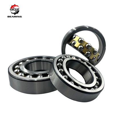 Chrom Steel Material 2203 Steel Cage Double Row Self-Aligning Ball Bearing 17x40x16mm