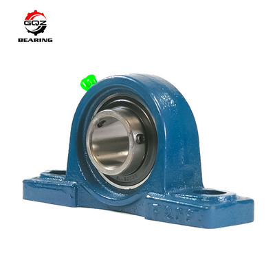 NSK UCP200 Series cushion block ball bearings with cast iron housing material (Các vòng bi khối gối NSK UCP200 với vật liệu thép đúc)