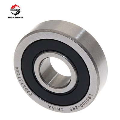 INA LR6001-2RSR Vòng xoay đường cao su niêm phong có vật liệu thép Chrome / thép không gỉ