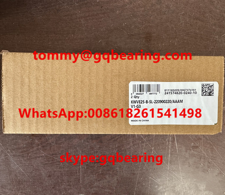 KWVE25-B-S-V1-G3 Vòng tròn vòng xích vòng xích vòng xích vòng xích đường dẫn đường dẫn đường dẫn 23*48*83mm Máy trượt đường dẫn đường dẫn