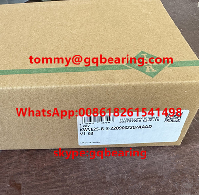INA KWVE25-B-S-V1-G3 Bốn hàng đường tròn đường tròn loại hẹp khối đường