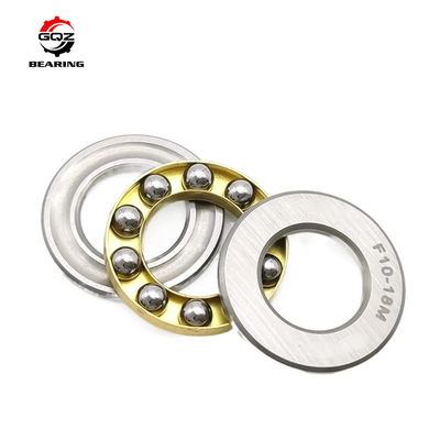 F10-18M Lớp lồng đồng Miniature Thrust Ball Bearing với rãnh 10x18x5.5mm