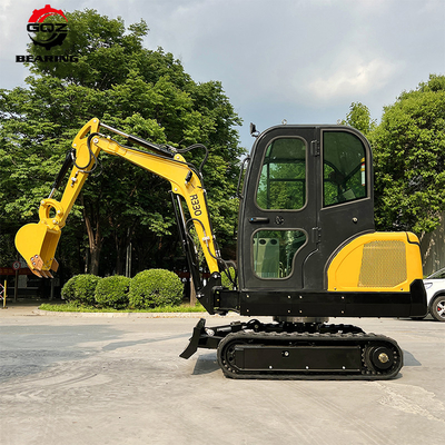 R330 Trung Quốc Mini Excavator Trang trại mới Mini Digger 2Ton Hydraulic Small Crawler Excavators